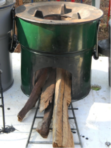 Cookstove on display