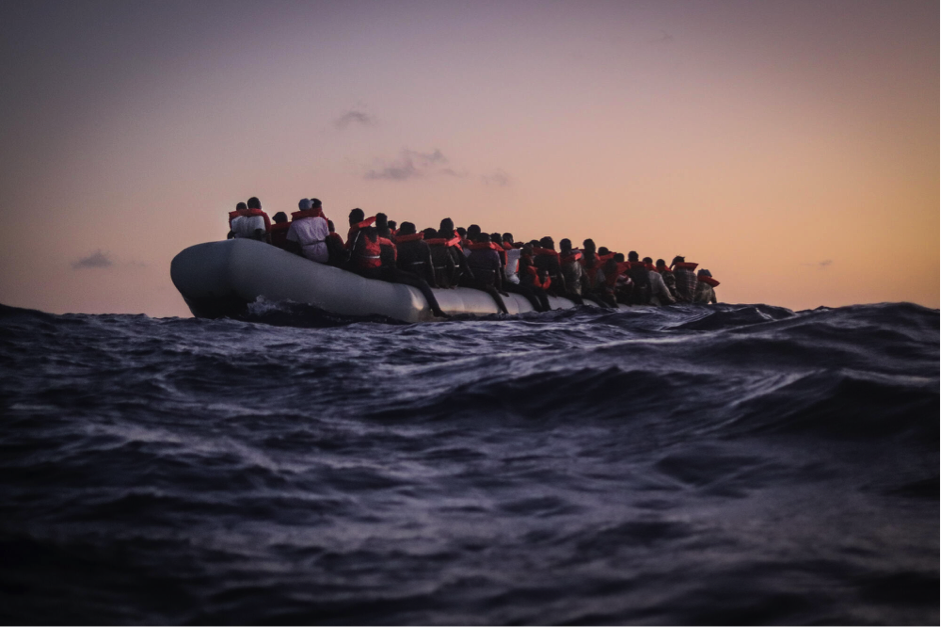 African Migrants at Sea