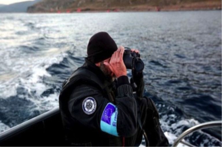 European Border Guard at sea