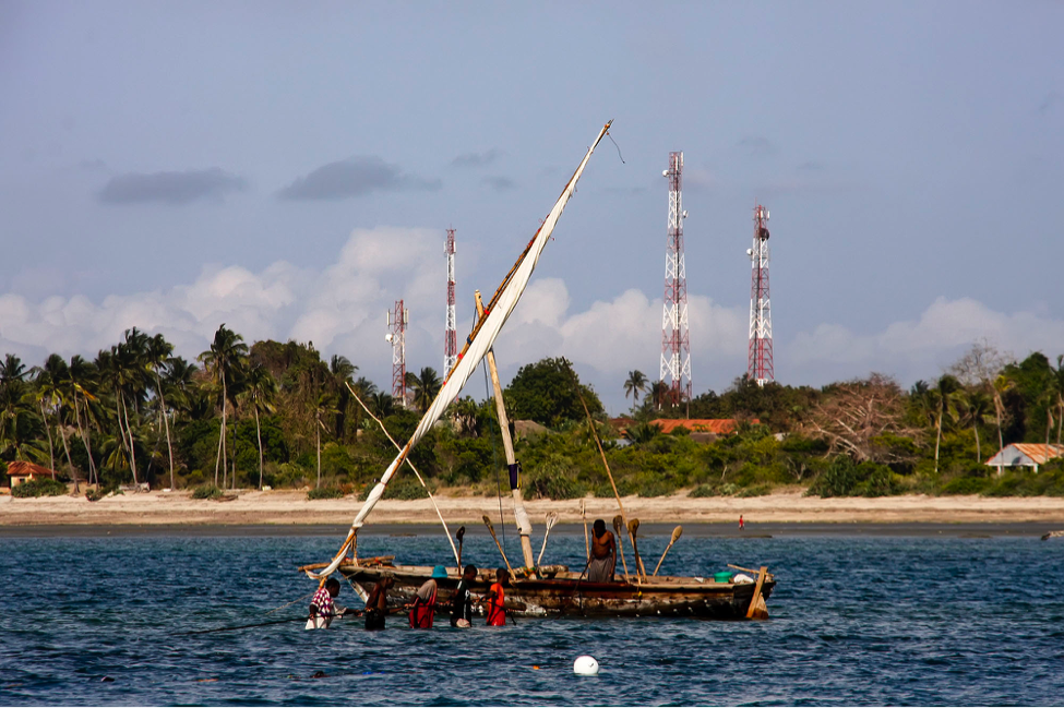 A cell tower capable of producing 5G [Credit: Cesar Gonzalez]