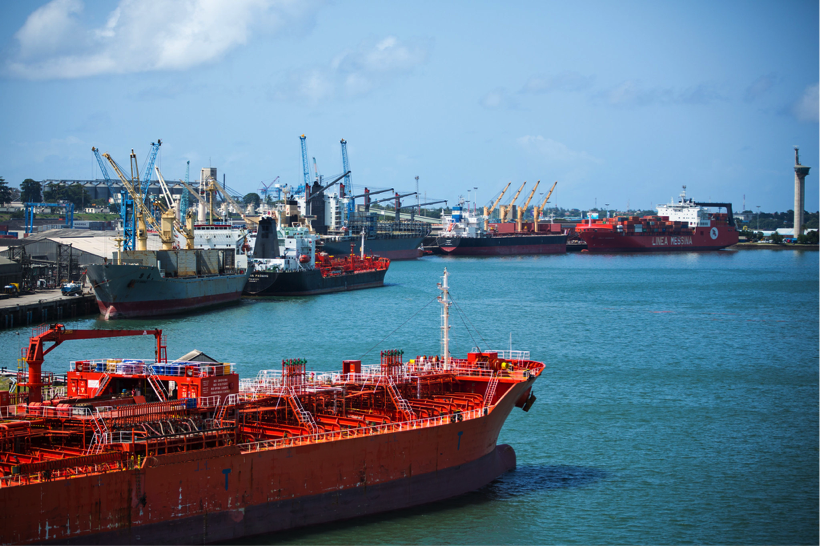 Ships in the Port of Kenya (Credit: Kenyan Ministry of East African Affairs)